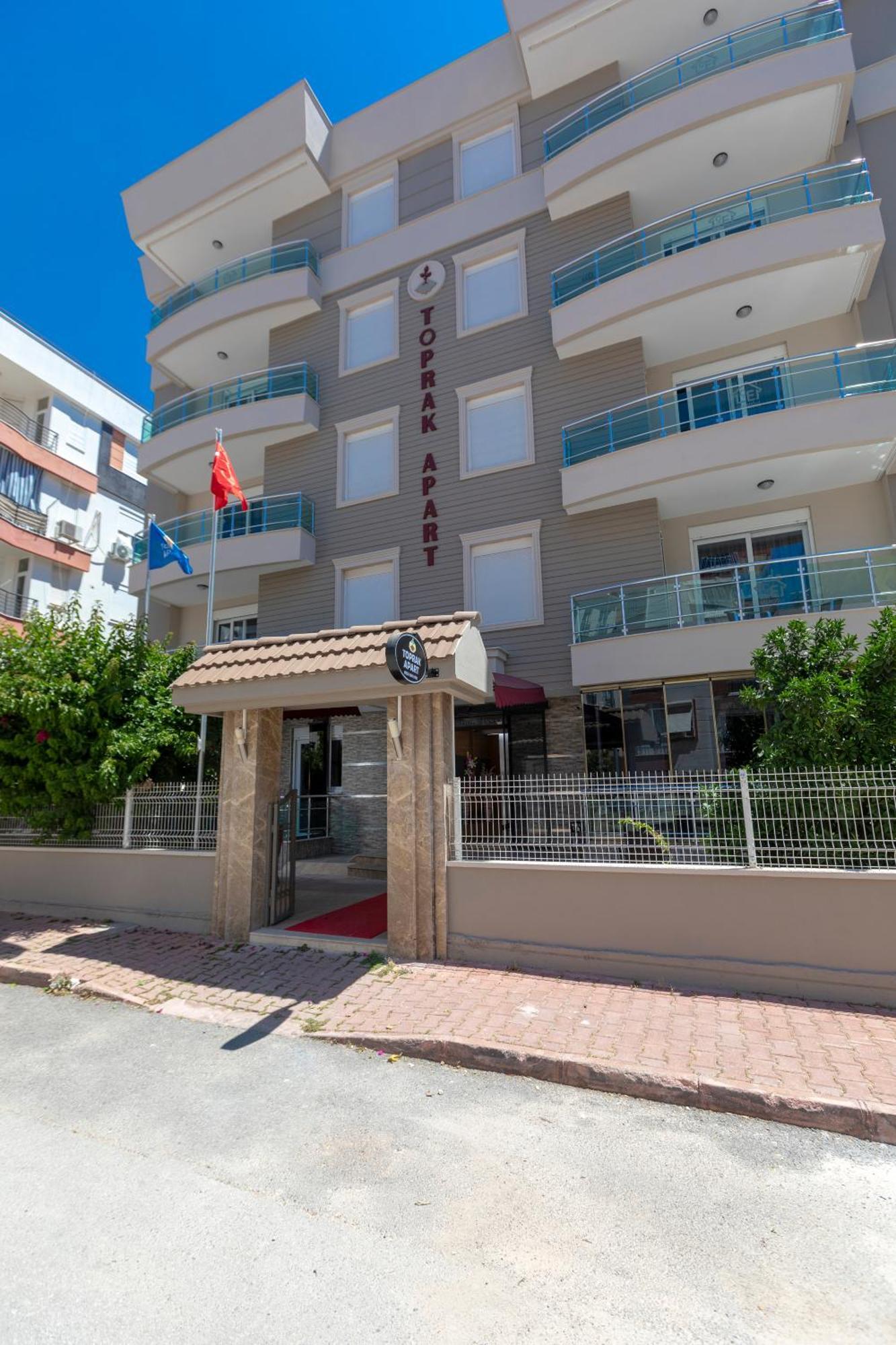 Toprak Apart Otel Анталия Екстериор снимка